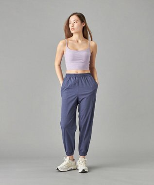 Chacott EazyCare＋　ジョガーパンツ ネイビー