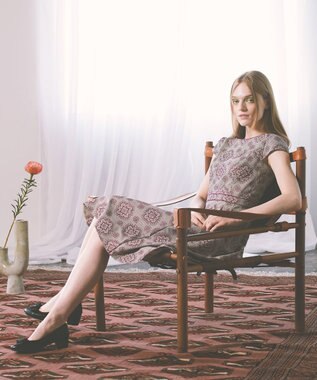 TOCCA 【洗える】AROMATIC QUINCE ドレス ブラウン系7