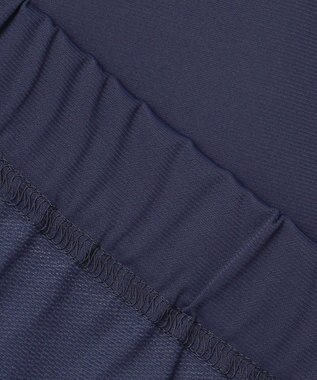 23区GOLF 【WOMEN】COOL JERSEYシリーズ クロップド丈 モックネック ネイビー系