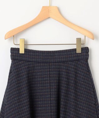 組曲 S 【2SET・WEB限定】ウール混ジャージー セットアップ ネイビーチェック系3