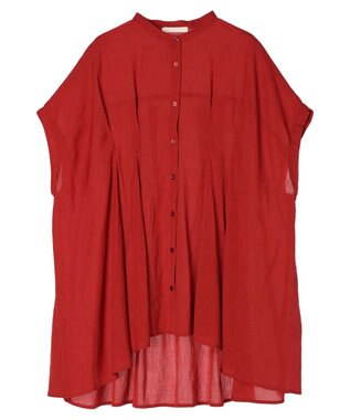 CRAFT STANDARD BOUTIQUE ウ゛ィンテージボイルタックチュニック Red