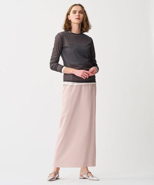 uncrave ツイミーツイル Iラインスカート ピンク