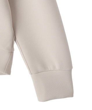 YECCA VECCA バックプリーツZIPフーディー Light Beige