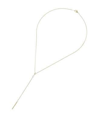 Green Parks 【ステンレス】Ｙ字２連ネックレス Silver