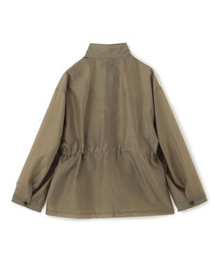 uncrave シアーオーガンジー ミリタリーブルゾン カーキベージュ