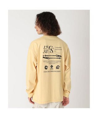 Columbia Columbia/ スタックブルックグラフィックロングスリーブティー /コロンビア Sand Dune