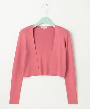 TOCCA 【洗える！】SILK RIB BOLERO ボレロ ベリー系