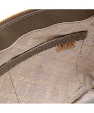 IBIZA モノグラムナイロン　2WAYバッグ ダークグレー