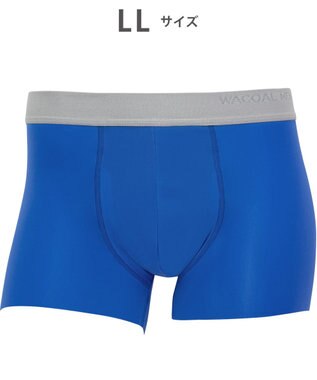 WACOAL MEN WACOAL MEN 【気持ちいいパンツ】 ボクサーパンツ 動きにフィット フロントの安定性・快適性 フリーなカッティング(裾部分) 通気性(肌側) 前閉じ 下着 メンズ WT3418 /ワコールメン ブルー
