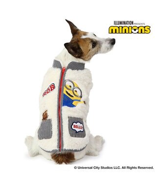 PET PARADISE ミニオン ボブ ジップ ボアベスト 小型犬