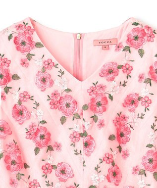 TOCCA 【洗える・消臭】FRAGRANCE OF ROSE ドレス ピンク系7