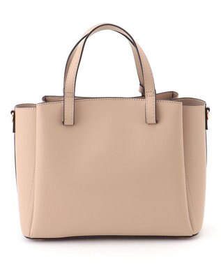 LA BAGAGERIE 【MONICA】ボウタイリボンハンドバッグ グレージュ