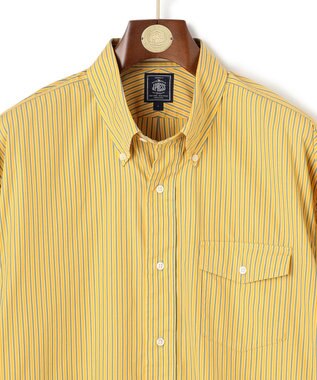 J.PRESS MEN 【J.PRESS ORIGINALS】SOKTAS Meander Garment Dye B.D. Shirt / Baggy-Fit イエロー系1