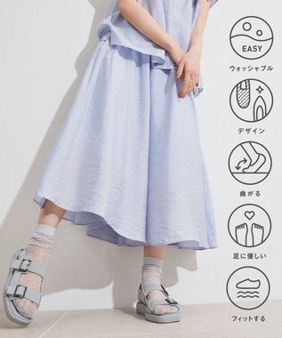 【洗える】バックルベルト サンダル