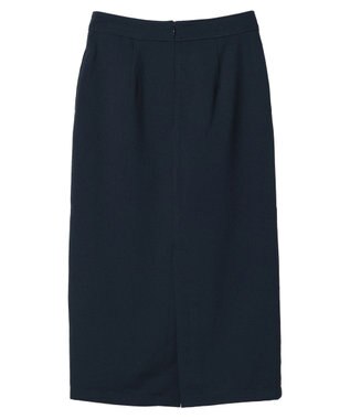CRAFT STANDARD BOUTIQUE ジョーゼットタイトスカート Navy