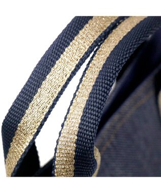 Regalo Felice 【撥水 / 色落ちしないデニム調生地 / 2way】ショルダー小 / REGALO NV(ネイビー×ゴールドネイビー)