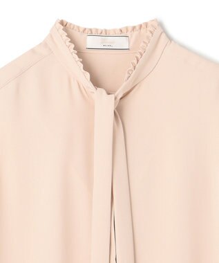 BEIGE， EVA / ボウタイブラウス Nude