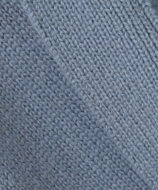 23区 【CLASSY.1月号掲載】ウールカシミヤブレンド カーディガン ダルブルー系