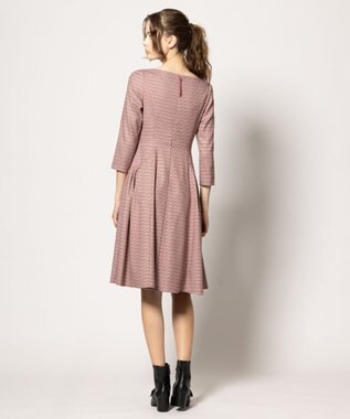 TOCCA 【洗える】MEMORY OF AUTUMN ドレス ピンク系