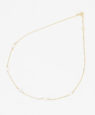 TOCCA DAHLIA LAYERED NECKLACE 淡水パール レイヤード ネックレス ゴールド系