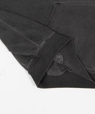 WEGO 【ユニセックス着用ITEM】グラフィックバルーンクロップドプルパーカー ブラックその他