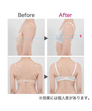 BRADELIS New York 【BRADELIS New York / 育乳補整ブラ・STEP1 集める】ウェンディステップ1ブラ24A2 ブラデリス ブラジャー 補正 ホワイト