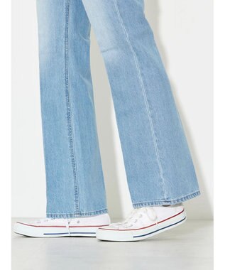 AMERICAN HOLIC センタープレスフレアデニム Light Indigo