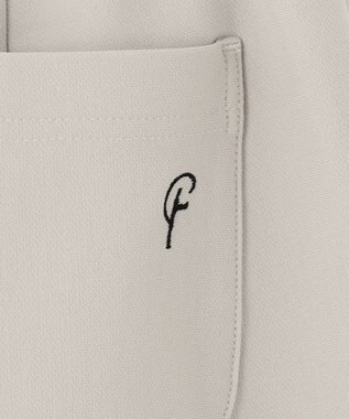 23区GOLF 毎日履きたい美シルエット【23Fondation/WOMEN】フレアパンツ きれい目見え+疲れない ライトグレー系