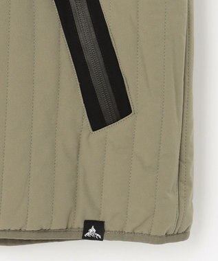 SHARE PARK MENS 【UNISEX】キルティング蓄熱中綿 Ｖカーディガン（L・XLサイズ） カーキ