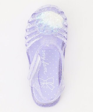 ANY KIDS シャラシャラ グルカ サンダル ラベンダー