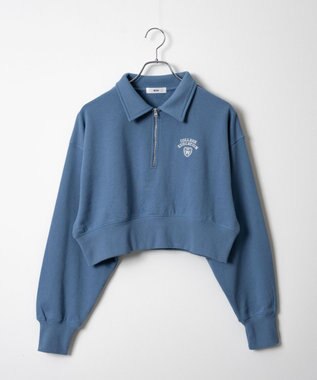 WEGO 襟付きスウェット ブルーその他
