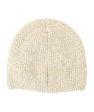 Green Parks ・ラメニットキャップ Ivory