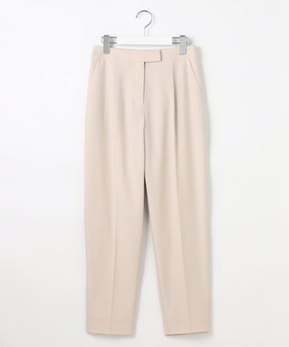 ANY SIS S 【セットアップ対応】セレモニーダブルクロス テーパードパンツ ライトベージュ