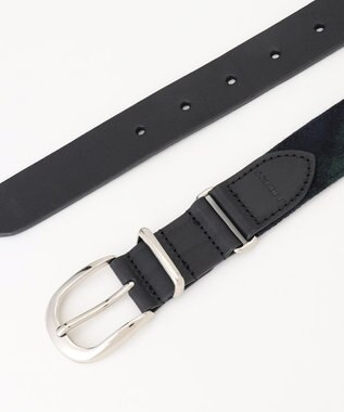 J.PRESS MEN ウール カジュアルベルト ネイビー系4