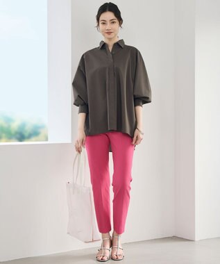 自由区 【カタログ掲載】フォルム シャツ チャコール