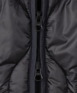 J.PRESS YORK STREET 【UNISEX】キルティング ベスト ブラック系