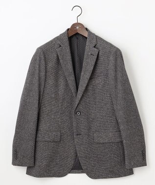 JOSEPH ABBOUD 【ストレッチ】エアロムリネ コンフォートジャージジャケット ライトグレー系