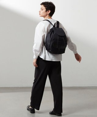 Y'SACCS ミリタリーフラップリュックサック ブラック