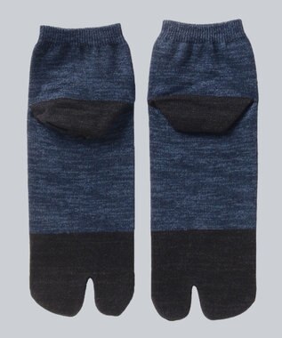 WHITE MAILS 【UNISEX】PAPER COLOR BLOCK TABI ANKLE ソックス コン