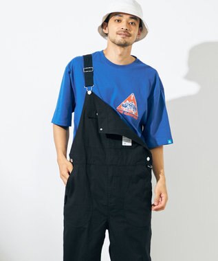 SHARE PARK MENS 【UNISEX】UVカット アートコラボTシャツ〈CAMP〉 ブルー