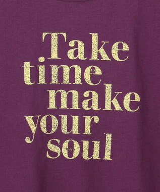 ANY ANYファンクションロゴTシャツ パープル
