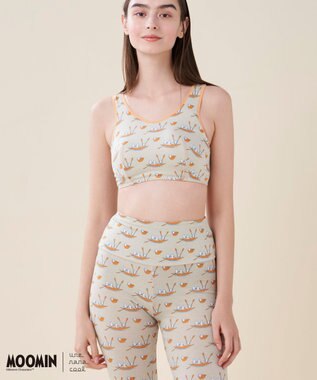 une nana cool 【ムーミン】MOOMIN × une nana ccol　ハラマキ付きレギンス BE
