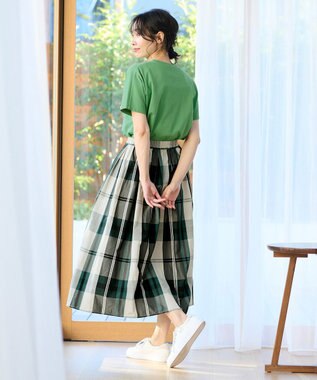 ANY 【UVケア/接触冷感】プレミアムベーシック半袖Ｔシャツ グリーン