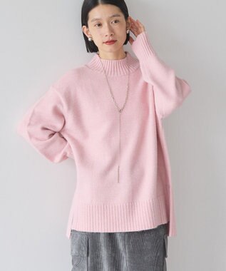 AMERICAN HOLIC サイドスリットニットプルオーバー Pink