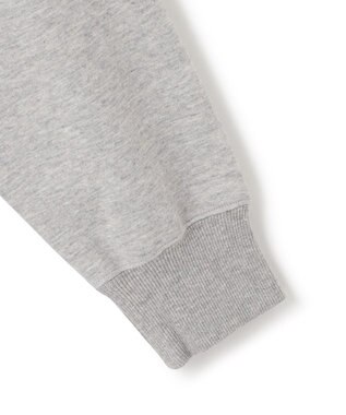 J.PRESS MEN ハーフジップ プルオーバースウェット ライトグレー系