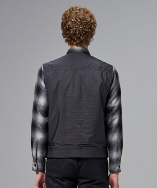 JOSEPH HOMME 【2WAY】パデットニットブロック　リバーシブルベスト グレー系