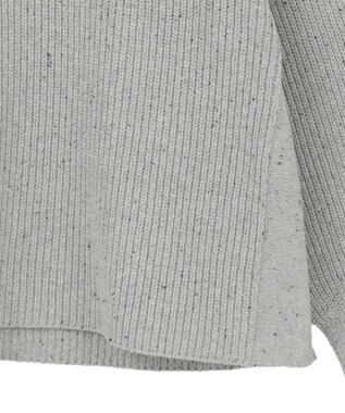 AMERICAN HOLIC 【WEB限定】配色ラインニットプルオーバー Oatmeal