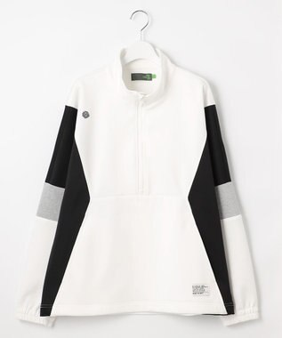 PW CIRCULUS 【MEN】カラーブロッキング プルオーバー ゴルフ ホワイト系