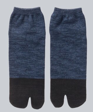 WHITE MAILS 【UNISEX】PAPER COLOR BLOCK TABI ANKLE ソックス コン