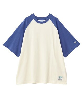 AMERICAN HOLIC DISCUS ベースボールTシャツ Blue